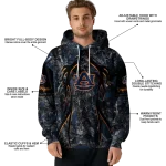 customized auburn tigers hunting theme navy blue black hoodie best selling