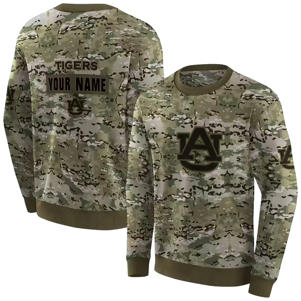 customized auburn tigers military style hoodie premium grade customized auburn tigers military style hoodie premium grade