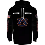 customized auburn tigers punisher skull black hoodie best selling