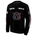 customized auburn tigers punisher skull black hoodie best selling