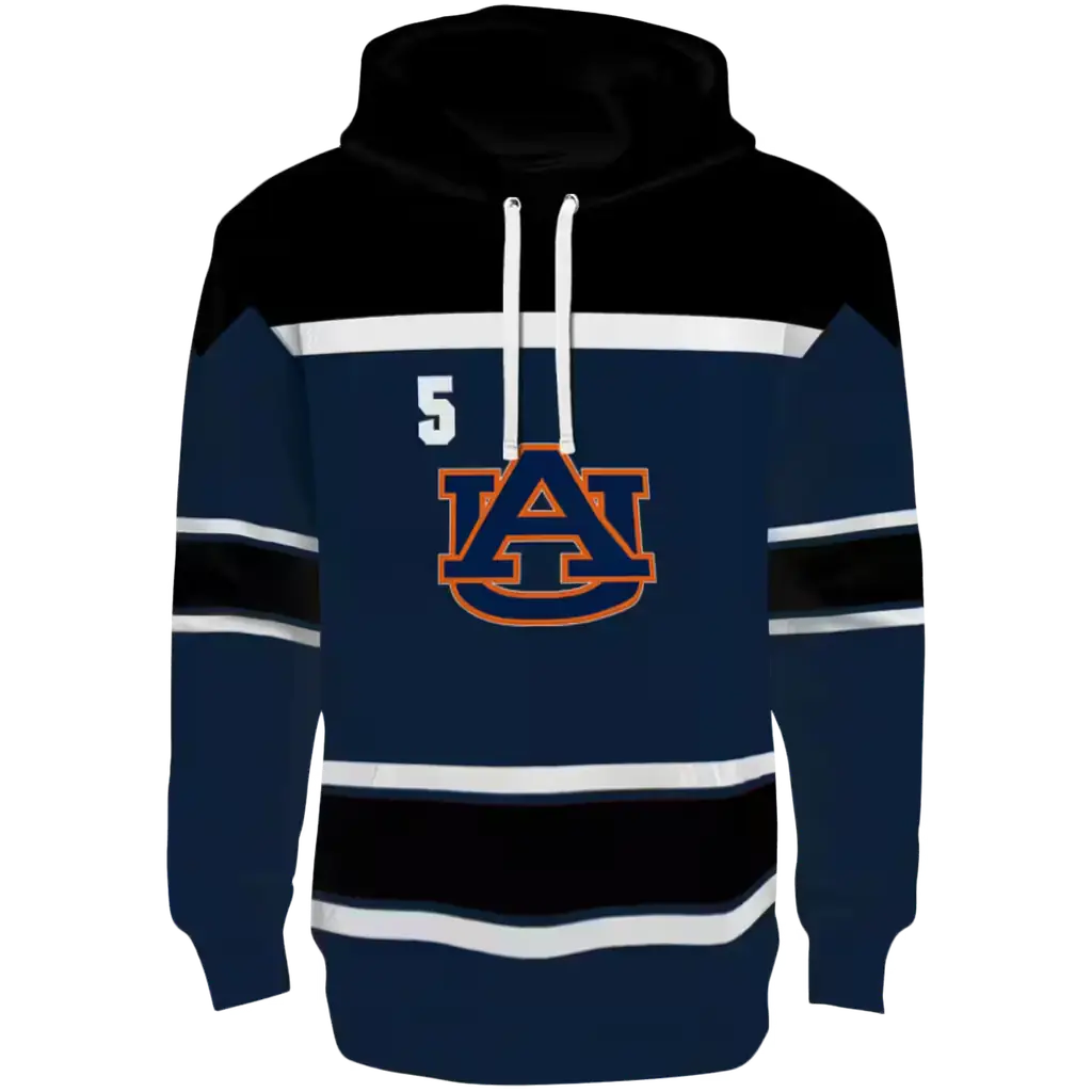 customized auburn tigers striped pattern navy blue hoodie best selling customized auburn tigers striped pattern navy blue hoodie best selling