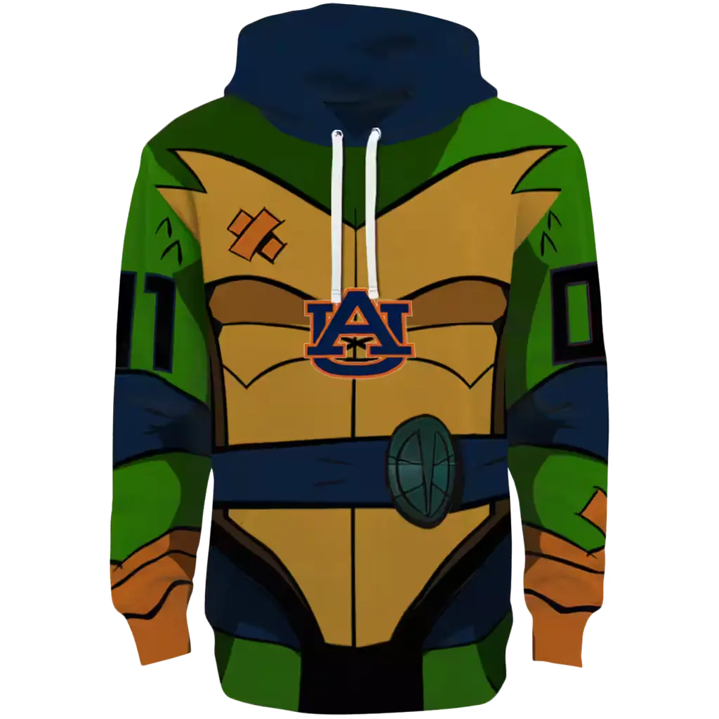 customized auburn tigers superhero armor navy blue green hoodie best selling customized auburn tigers superhero armor navy blue green hoodie best selling
