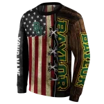customized baylor bears american pride hoodie best selling