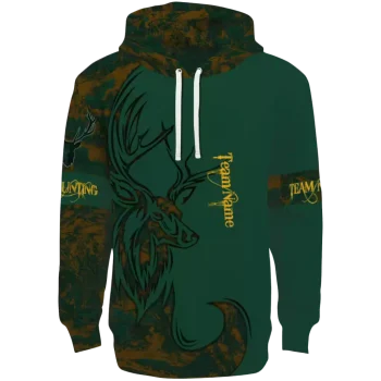 customized baylor bears deer silhouette green hoodie best selling