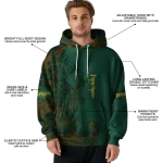 customized baylor bears deer silhouette green hoodie best selling