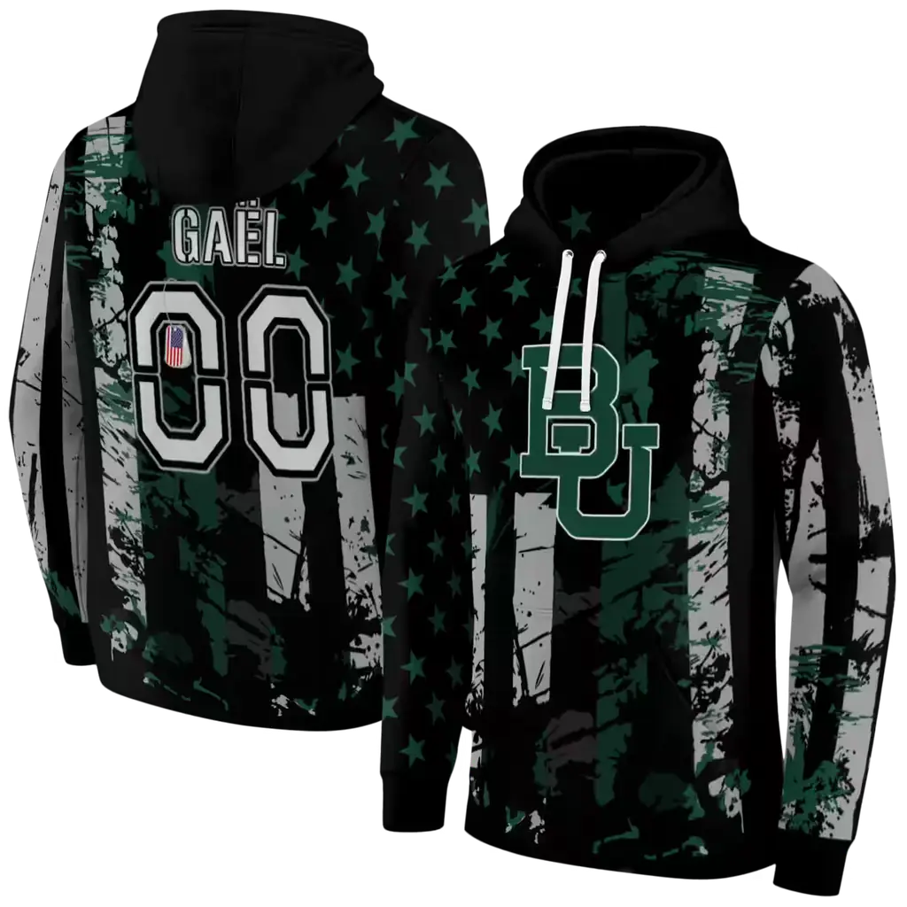 customized baylor bears distressed flag green black hoodie fashion forward customized baylor bears distressed flag green black hoodie fashion forward