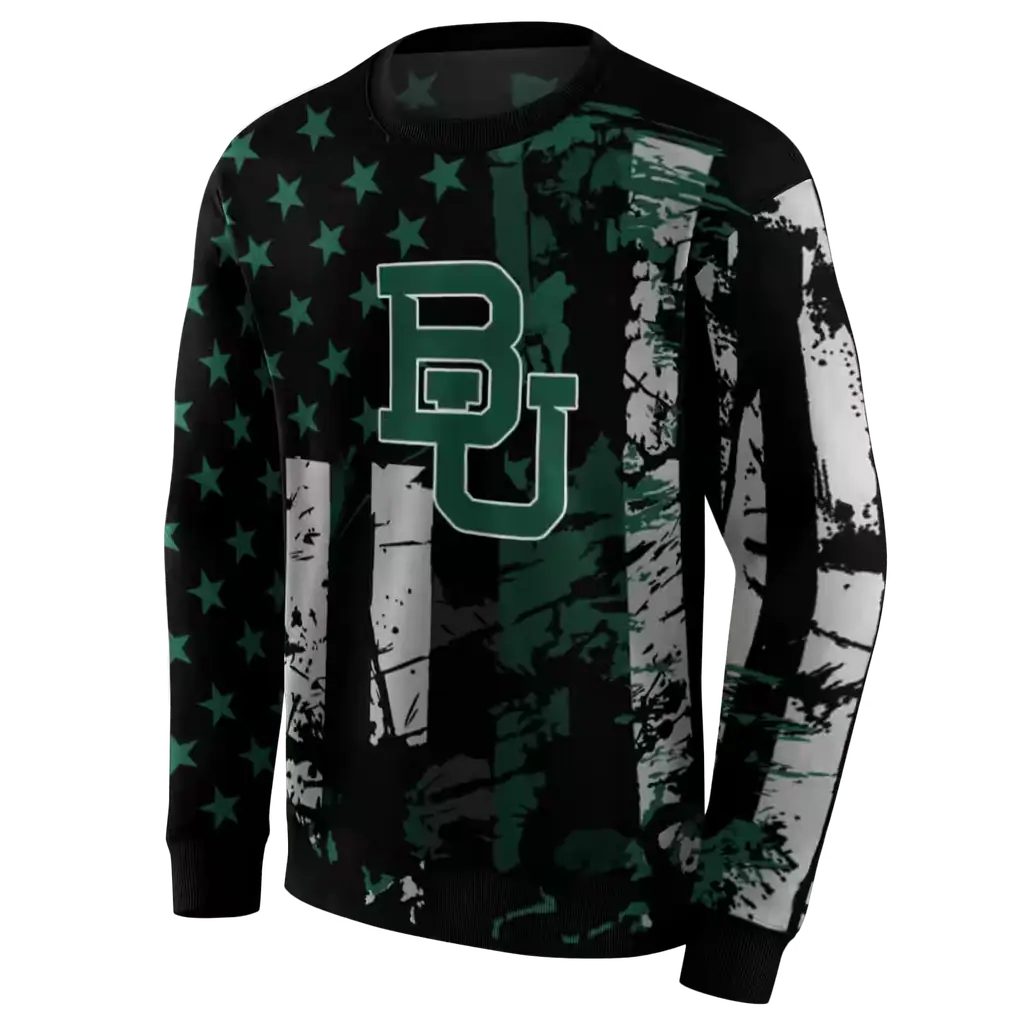 customized baylor bears distressed flag green black hoodie new arrival customized baylor bears distressed flag green black hoodie new arrival