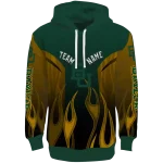 customized baylor bears flame design green hoodie best selling