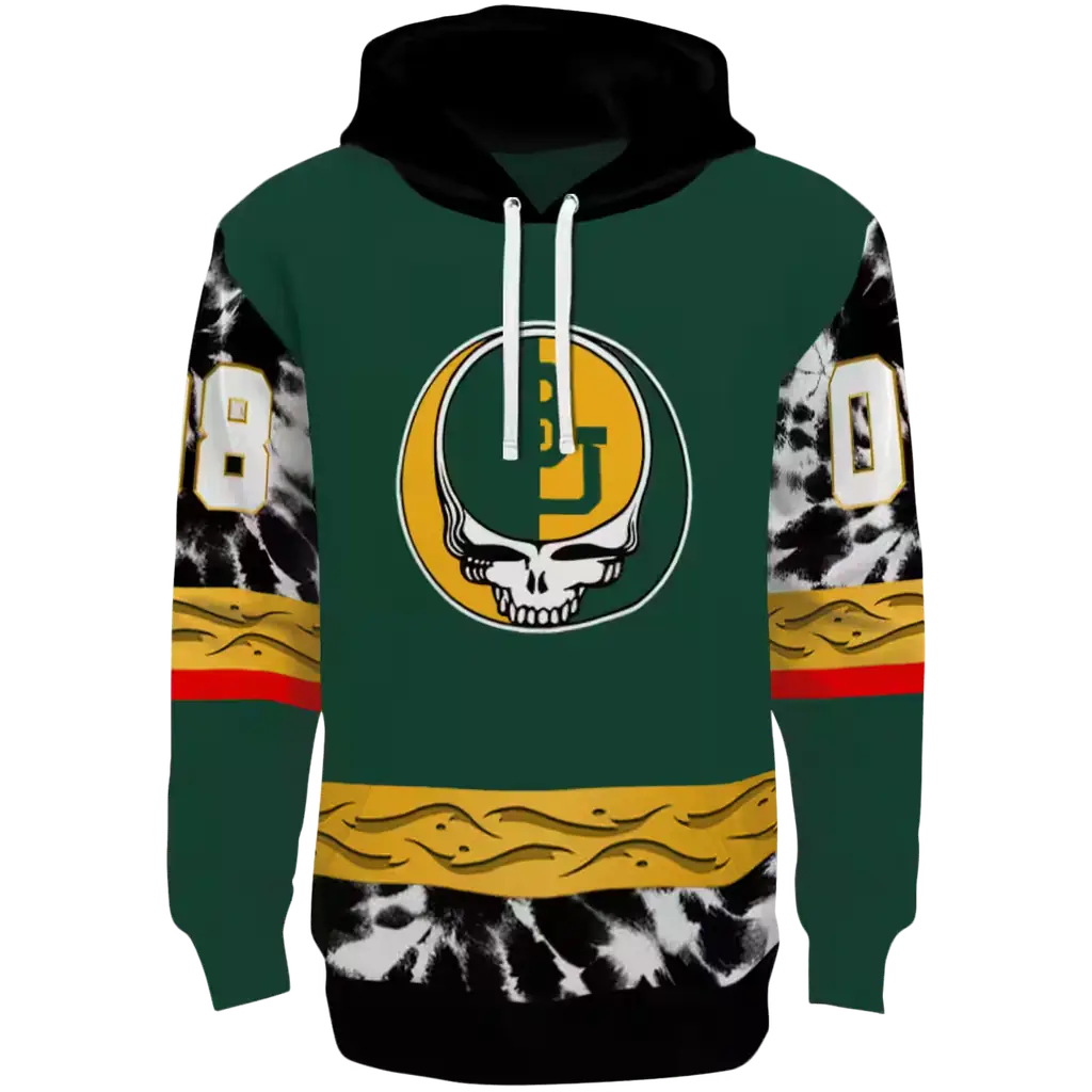 customized baylor bears grateful vibes green hoodie best selling customized baylor bears grateful vibes green hoodie best selling