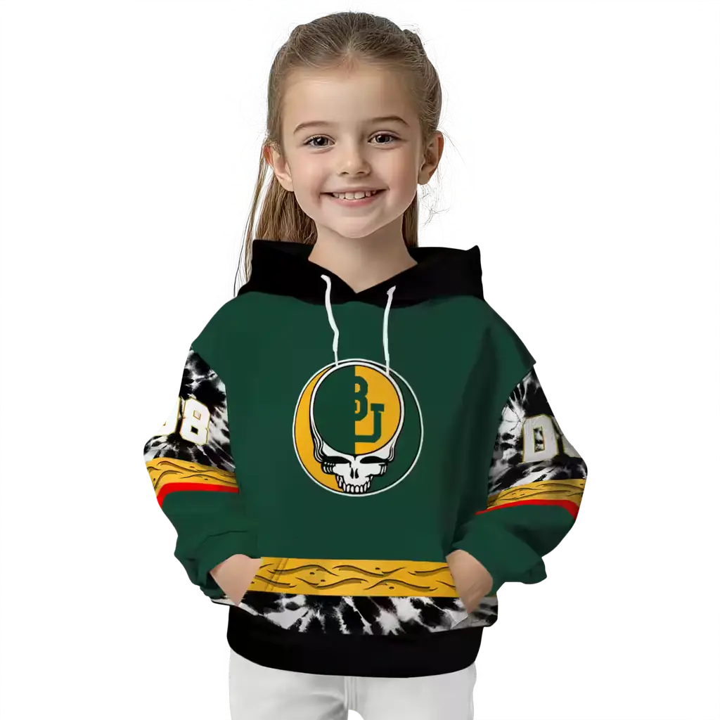 customized baylor bears grateful vibes green hoodie top rated customized baylor bears grateful vibes green hoodie top rated