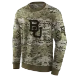 customized baylor bears military style hoodie best selling