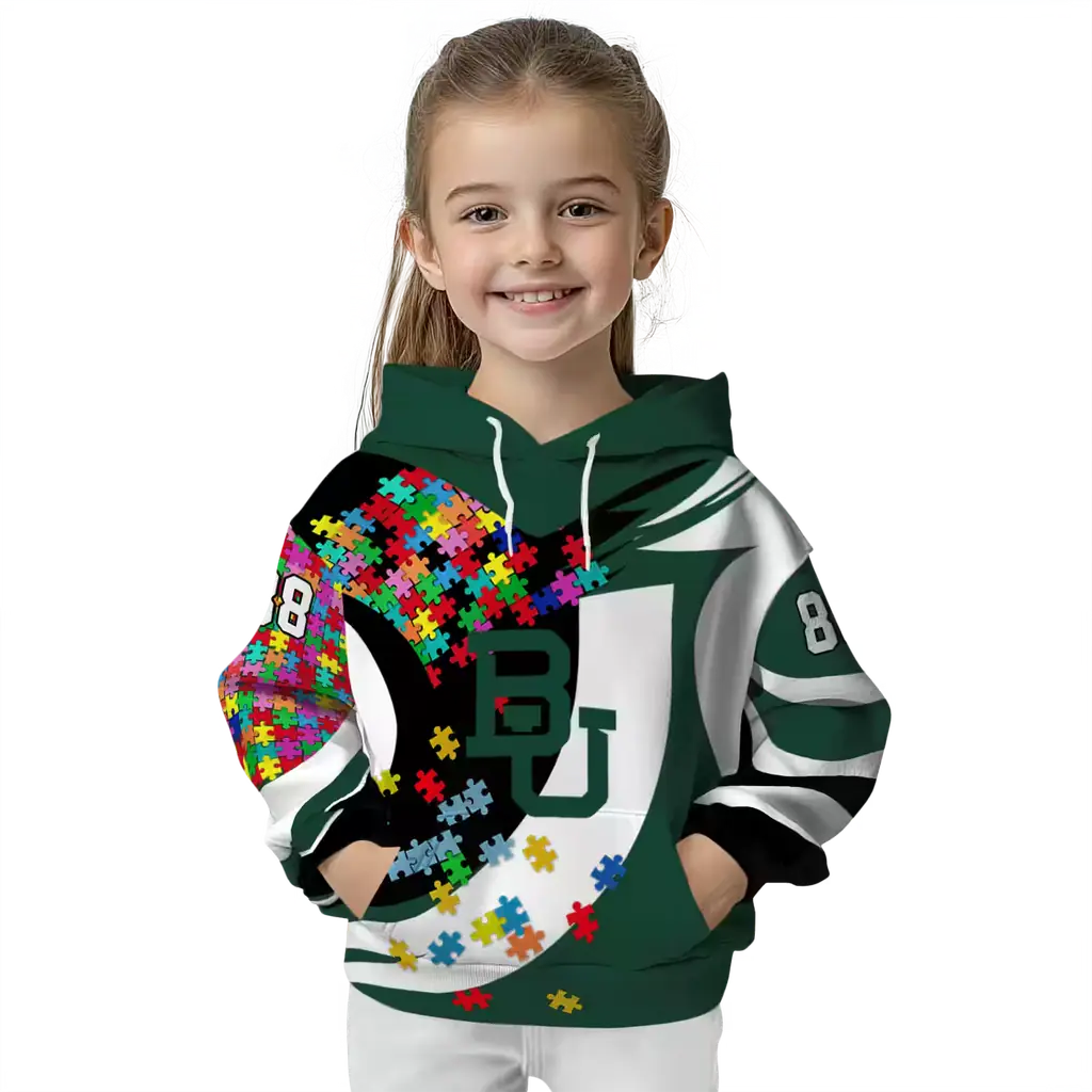 customized baylor bears puzzle pieces green hoodie top rated customized baylor bears puzzle pieces green hoodie top rated