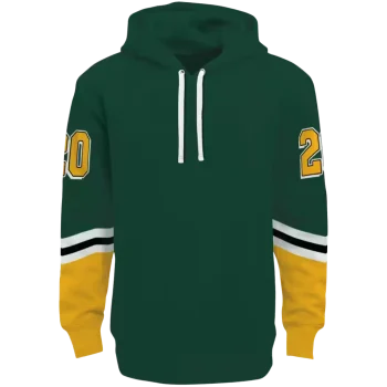 customized baylor bears striped sleeves green hoodie best selling