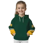 customized baylor bears striped sleeves green hoodie best selling