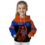 customized boise state broncos grim reaper orange black hoodie best selling