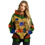 customized boise state broncos superhero armor orange green hoodie best selling