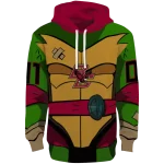 customized boston college eagles superhero armor maroon green hoodie best selling
