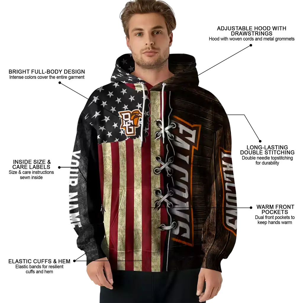customized bowling green falcons american pride hoodie latest model customized bowling green falcons american pride hoodie latest model