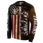 customized bowling green falcons american pride hoodie best selling