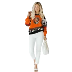 customized bowling green falcons grateful vibes orange hoodie best selling