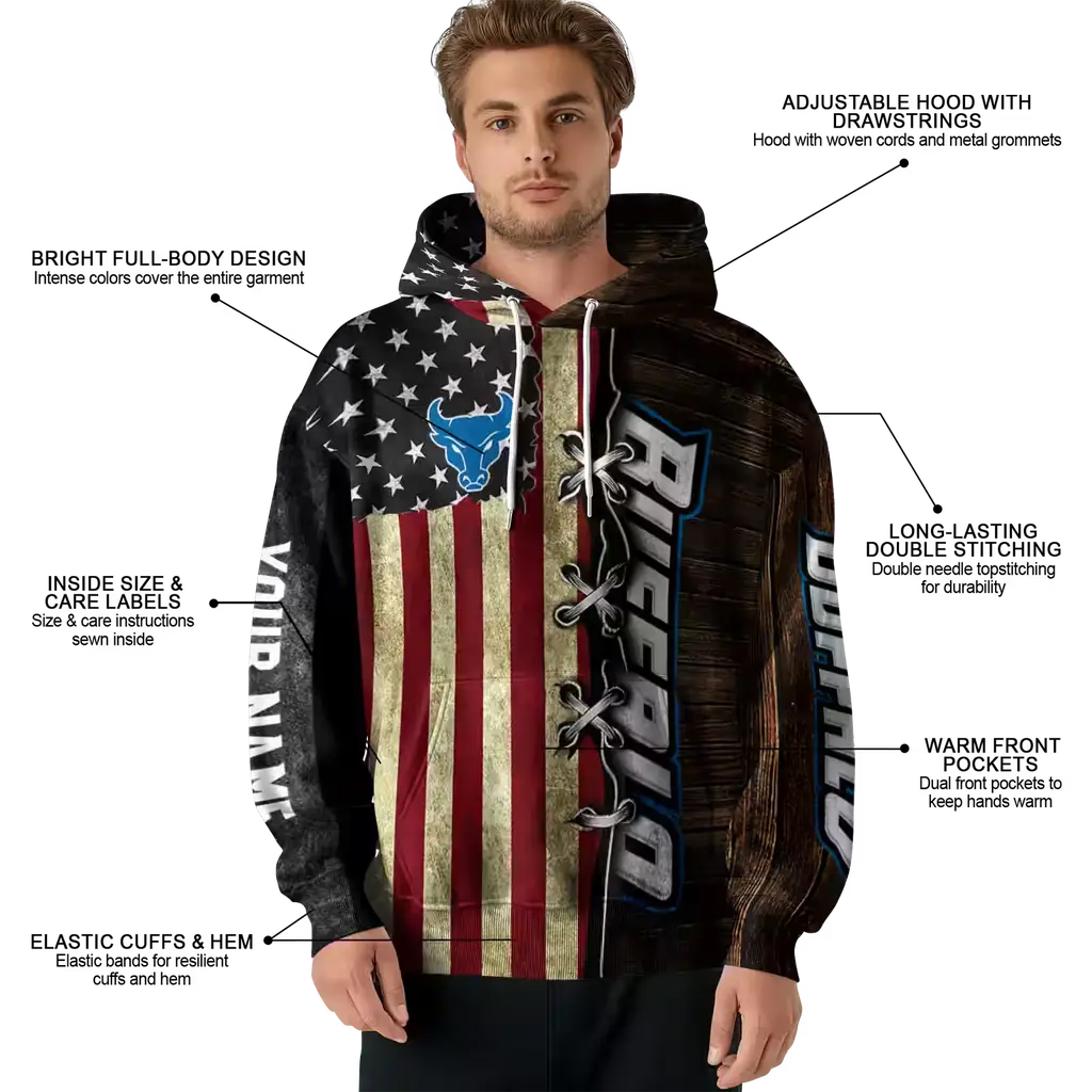 customized buffalo bulls american pride hoodie latest model customized buffalo bulls american pride hoodie latest model