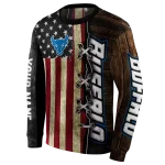 customized buffalo bulls american pride hoodie best selling