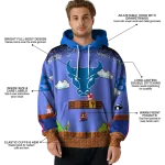 customized buffalo bulls mario blue black hoodie best selling