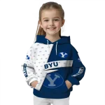 customized byu cougars abstract shape blue hoodie best selling