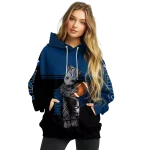 customized byu cougars baby groot blue black hoodie best selling