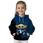 customized byu cougars baby yoda blue black hoodie best selling
