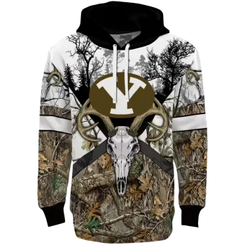 customized byu cougars forest silhouette hoodie best selling