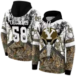 customized byu cougars forest silhouette hoodie best selling