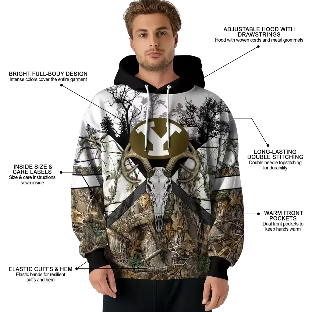 customized byu cougars forest silhouette hoodie latest model customized byu cougars forest silhouette hoodie latest model