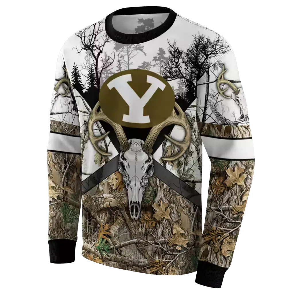 customized byu cougars forest silhouette hoodie new arrival customized byu cougars forest silhouette hoodie new arrival