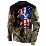 customized byu cougars tree camo hoodie best selling