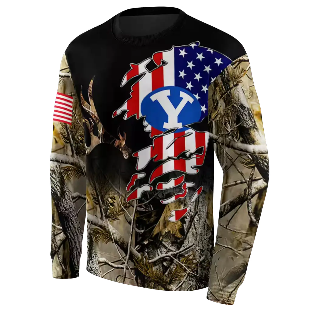 customized byu cougars tree camo hoodie new arrival customized byu cougars tree camo hoodie new arrival
