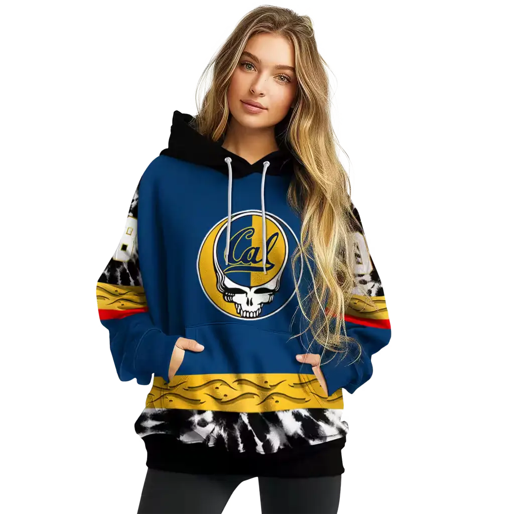 customized california golden bears grateful vibes blue hoodie high quality customized california golden bears grateful vibes blue hoodie high quality
