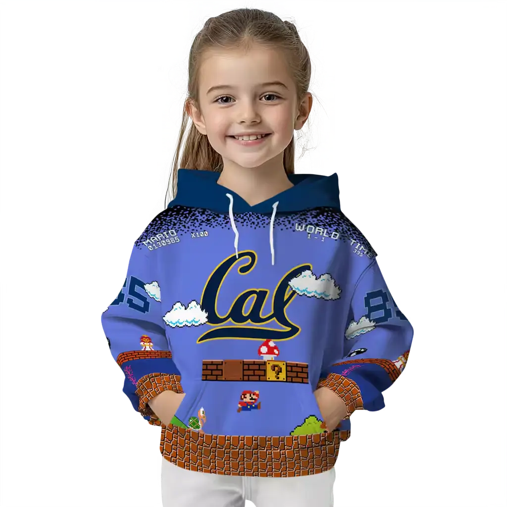 customized california golden bears mario blue black hoodie top rated customized california golden bears mario blue black hoodie top rated