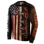 customized central michigan chippewas american pride hoodie best selling