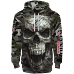 customized cincinnati bearcats camo skull hoodie best selling