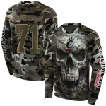 customized cincinnati bearcats camo skull hoodie best selling