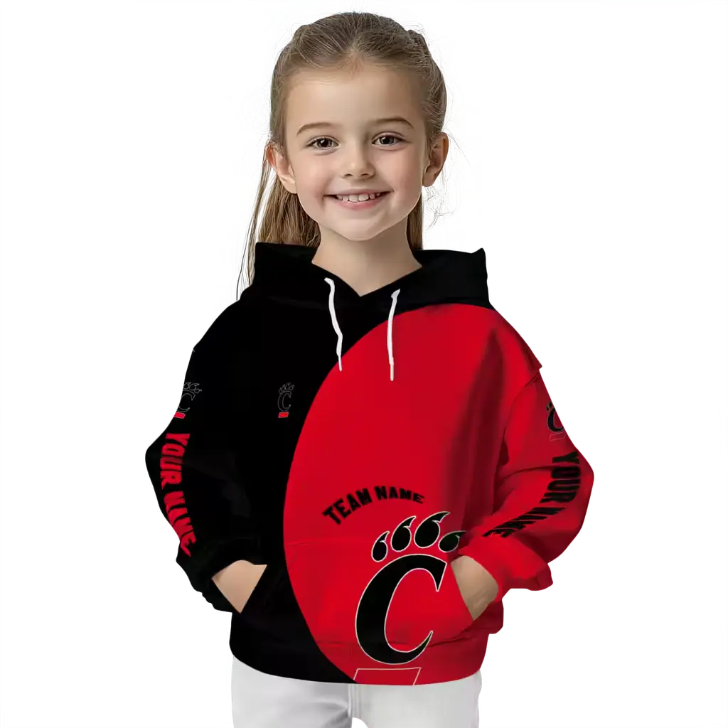 customized cincinnati bearcats minimalist design red black hoodie top rated customized cincinnati bearcats minimalist design red black hoodie top rated