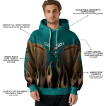 customized coastal carolina chanticleers flame design green hoodie best selling