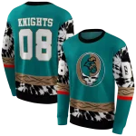 customized coastal carolina chanticleers grateful vibes green hoodie best selling