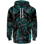 customized coastal carolina chanticleers hunting theme green black hoodie best selling