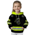 customized coastal carolina chanticleers safety motif black neon green hoodie best selling