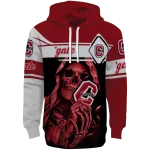 customized colgate raiders grim reaper maroon black hoodie best selling