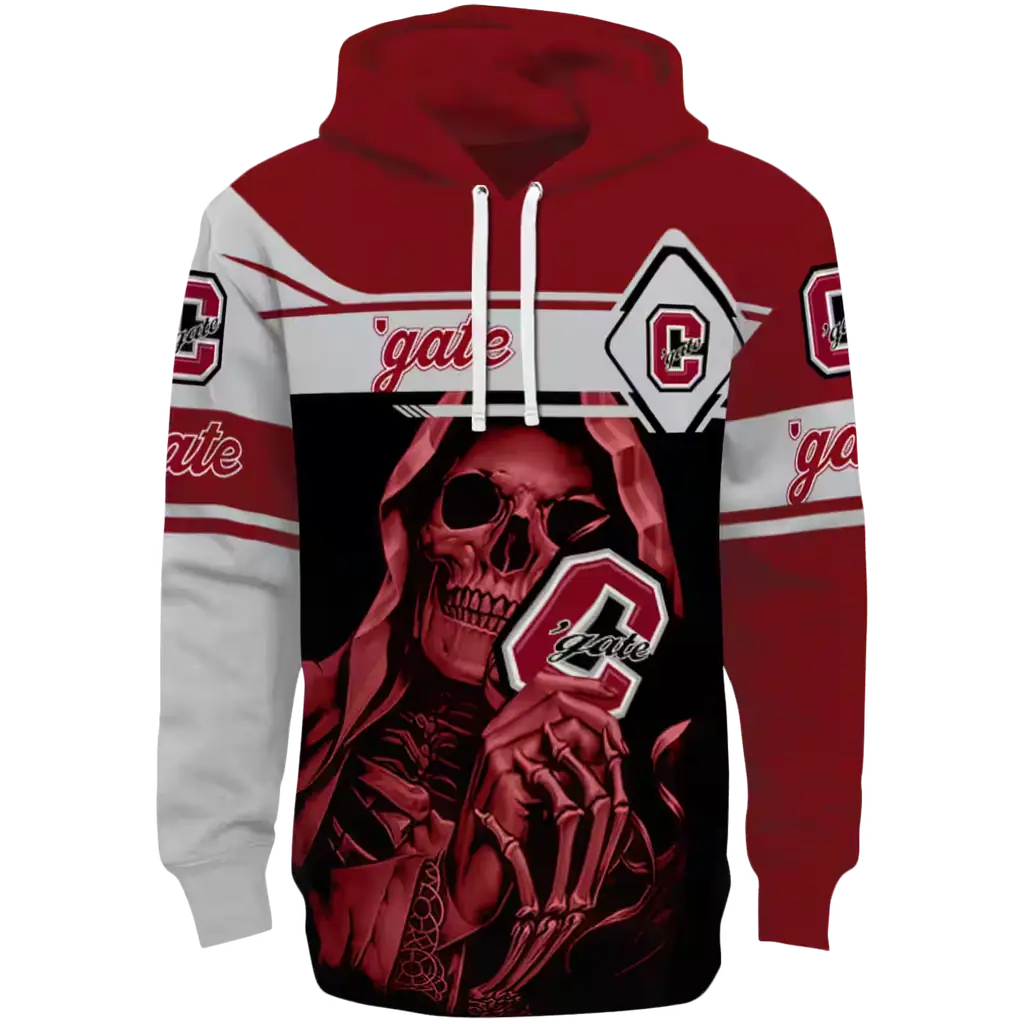 customized colgate raiders grim reaper maroon black hoodie best selling customized colgate raiders grim reaper maroon black hoodie best selling