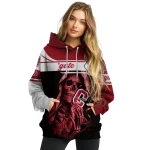 customized colgate raiders grim reaper maroon black hoodie best selling