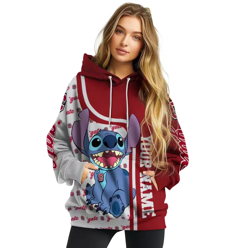 customized colgate raiders stitch maroon hoodie high quality customized colgate raiders stitch maroon hoodie high quality